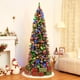 thumbnail image 2 of Árbol de Navidad Homde Lápiz de 2,1 m con luces Y nieve Decoración navideña, 2 of 7