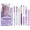 Purple, variant on WRITECH Gel Pens Journaling Highlighters: Journal Set Aesthetic Assorted Pastel Color Ink 0.5mm Fine Point Retractable 0.7mm Black Pen Smooth Writing Drawing No Bleed 7ct (Pink)
