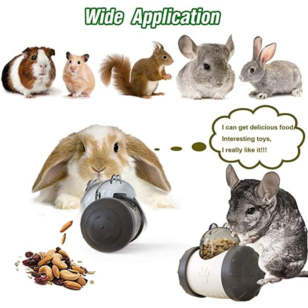Interactive Ball Rabbit Snack Toy Ball Roll and Push Exercise Your Pet s Body Walmart