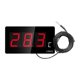 thumbnail image 1 of Digital Thermometer Home Electronic for Led Pool Thermometer Large Screen Temperature Detector Sauna Room Probe EU PLUG, 1 of 5