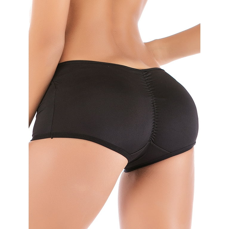 SAYFUT Womens Seamless Padded Butt Lifter Panties Hip Enhancer