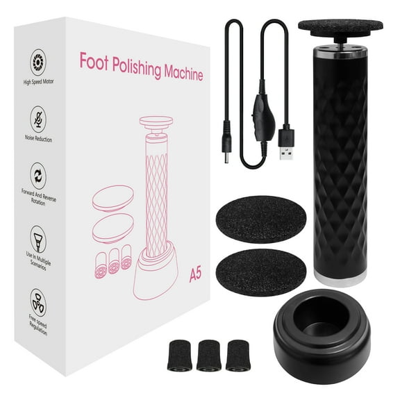 Electric Callus Remover for Feet, Adjustable Speed Foot File Pedicure Tool for Dead Skin & Calluses Removal