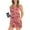 Watermelon Red, variant on Aloohaidyvio summer dresses for women,Womens Shorts Sleeve Two-piece Comfortable Home Pajamas Set