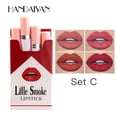thumbnail image 3 of Handaiyan 4Pcs Matte Nude Lightweight Lipstick Set Waterproof Long-Lasting, 3 of 6