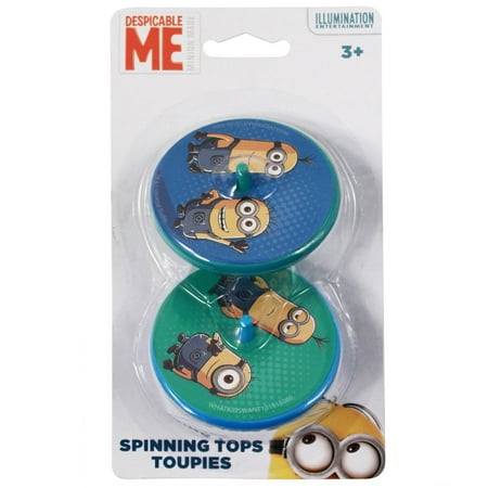 Minions Spinning Top 2pk Kid's Toy