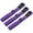 Purple, variant on Uxcell 2m Adjustable with Quick Release Buckle Luggage Straps, Gray 3 Pack