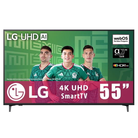 TV LG 55 Pulgadas UHD AI UA7510 4K SMART TV 2025 55UA7510