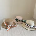 thumbnail image 4 of Womens Big Bowknot Straw Hat, Large Foldable Roll up Sun Hat Beach Cap UPF 50+, 4 of 5