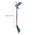 thumbnail image 2 of Unique Bargains 1 Pc Dots Bag Extender Chain for Travelling Blue Alloy Polyester, 2 of 5