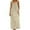 B-Beige, variant on Casual Sleeveless Open Back Maxi Dress for Everyday Comfort with Loose Fit Robe Housewear and Versatile Style,Coffee Large