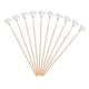 thumbnail image 4 of 10 Uds. de Orejeras de Plumas de para Adultos/cómodo Mango Largo Removedor de Orejas Suave Recogedor de Orejas Cuchara Herramienta de Limpieza D M Fernando orejera, 4 of 8