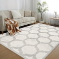 thumbnail image 2 of 4'x6' carpet bedroom patio carpet outdoor area rug for hardwood floors large area rug for bedroom moroccan area rug, 2 of 10