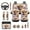 Highland Cow Dahlia, variant on Jeiento Hummingbird 13 Pcs Car Accessories Full Set for Women Girly Rose Car Seat Cover Steering Wheel Cup Holder Armrest Pad Keychain Lipstick Holder Fit for Most Cars Truck SUV Van Sedan