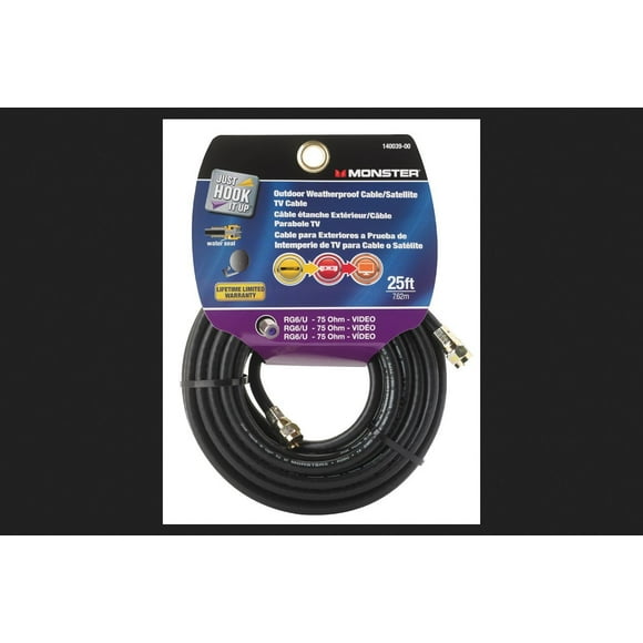 Cable coaxial Monster Cable Digital 75 ohmios 7,6 m