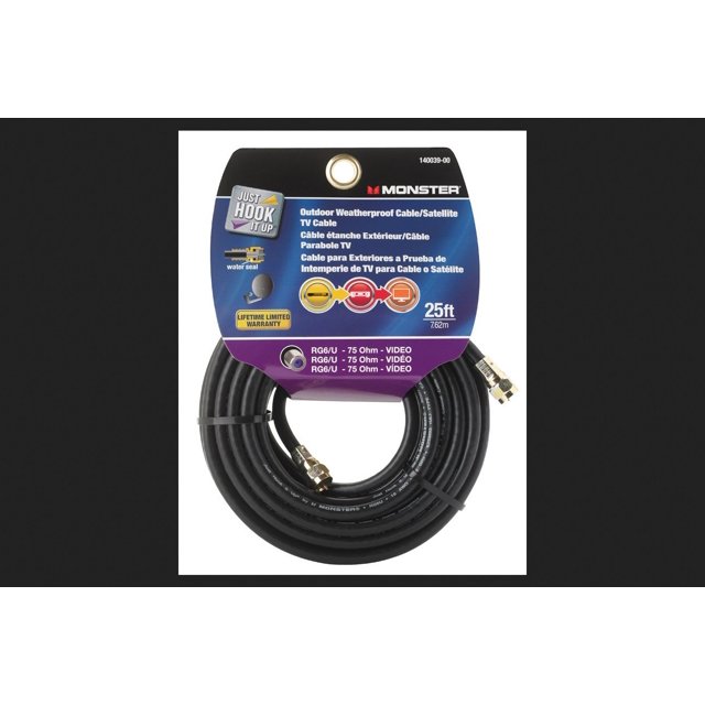 Cable coaxial Monster Cable Digital 75 ohmios 7,6 m