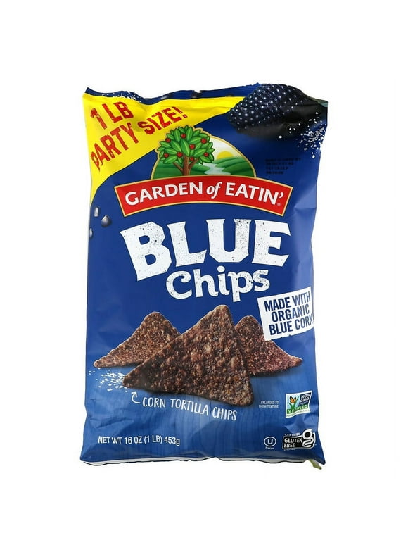 Garden of Eatin', Corn Tortilla Chips, Blue Chips, 16 oz