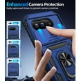 thumbnail image 2 of KOMI for Google Pixel 9a Case with Slide Camera Cover HD Screen Protector [Military Grade 16ft. Drop Tested] Magnetic Ring Holder Kickstand Protective Phone Case for Google Pixel 9A 2025 (6.3 inch), 2 of 5