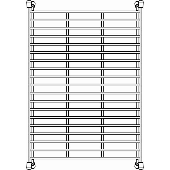 BLANCO 233530 Stainless Steel Floating Sink Grid (Ikon) Accessory, 14.63" L x 10" W x 0.88" H