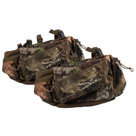 Summit Deluxe Mossy Oak Camo Tree Stand Hunting Gear Storage Side Bag, (Best Camo For Treestand Hunting)