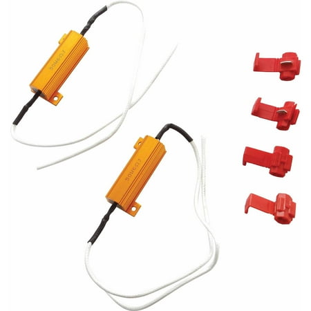 Green LongLife 12V LED Resistor, 6 Ohm, 50 Watts - Walmart.com