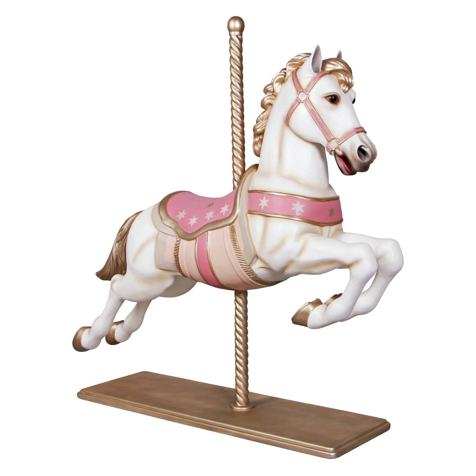 Design Toscano Spirit the Full Sized Carousel Horse Statue Walmart