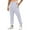 2013#White, variant on Men's Tapered Fleece Sweatpants - Elastic Waist with Pockets, Athletic Fit for Gym & Workout - Mens Joggers with Pockets​ Beige L