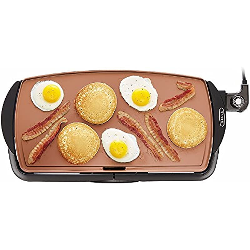 bella ceramic titanium waffle maker
