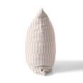 thumbnail image 4 of Off Stripe Pink Throw Pillow, 4 of 4