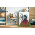thumbnail image 2 of Ahgly Company Machine Washable Indoor Square Transitional Brass Green Area Rugs, 7' Square, 2 of 7