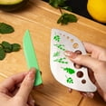 thumbnail image 6 of 9Holes Herb Stripper Steel Pealer Kitchen Vegetable Stripper-Tool W4M6 E4H2, 6 of 9