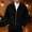 Black, variant on Mens Corduroy Bomber Jacket with Pocekts Full Zip Lapel Long Sleeve Lightweight Casual Shirt Jacekt Khaki XL