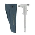 thumbnail image 2 of Pocket Vernier Caliper, 0-80mm Depth Measuring Tool Metric inch Scale with Bag for Inner and Outer Diameter, 2 of 8