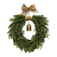 thumbnail image 2 of Corona de campanas navideñas,Corona de campanas navideñas para colgar en la pared,Guirnalda Artificial Colgante Decorativa Rústica,Guirnalda artificial decorativa para colgar en la, 2 of 8