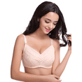 thumbnail image 5 of BIMEI Mastectomy Bra with Pockets for Breast Prosthesis Women Everyday Lace Bra 8428,Beige,38B, 5 of 5