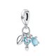 thumbnail image 1 of Abalorio de plata de ley 925 Original para viaje, autobús de Londres, abalorios para maleta de motocicleta, apto para pulseras Pandora, joyería Diy para mujer Dengxun unisex, 1 of 2