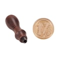 thumbnail image 4 of DIY Letter Scrapbook Brass Wax Seal Stamps and Wood Handle Sets Letter.M 25x14mm 75mm DIY, 4 of 6
