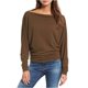 thumbnail image 1 of Free People - Camiseta básica jaspeada para mujer, verde, pequeña Free People Camiseta básica, 1 of 2