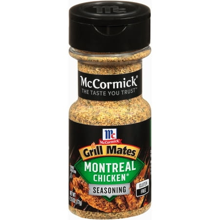 (2 Pack) McCormick Grill Mates Montreal Chicken Seasoning, 2.75 (Best Seasoning For Chicken Wings)