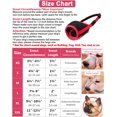 thumbnail image 3 of GFDYREE Dog Muzzle Anti Biting Barking and Chewing with Comfortable Mesh Soft Fabric and Adjustable Strap, Suitable for Small, Medium and Large Dogs(Red Trim,S), 3 of 7