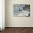 thumbnail image 3 of Trademark Fine Art 'Rough Weather At Etretat' Canvas Art by Monet, 3 of 3