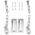 thumbnail image 4 of MasteelfCA 2 Pcs Door Chain Lock Stainless Steel Security Chain Guard Heavy Duty Door Latch, 4 of 7
