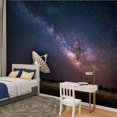 thumbnail image 2 of Peel and Stick Wallpaper Milky Way Galaxy Modern Art Wall Mural Decor Self Adhesive and Removable 100in x 144in, 2 of 8