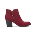 thumbnail image 2 of Style & Co. Womens Masrinaa Microsuede Ankle Booties, 2 of 3