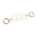 thumbnail image 2 of Cinturón de perlas Accesorios colgantes Slima Sliver Gold imitación Perla Teléfono Correa Correas Universales Regalos de cumpleaños para mujeres Oro 2 piezas Advancent AP004771-02, 2 of 7