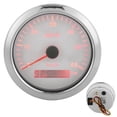 thumbnail image 1 of Speed Gauge, 0-60KM/H Adjustable Backlight Marine GPS Speedometer High Accuracy LCD Display 85mm  For Boats For Cars For RVs, 1 of 8