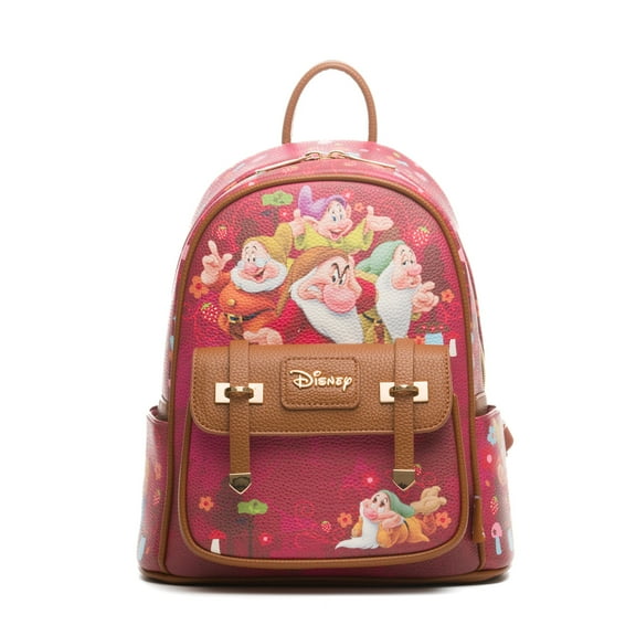 Disney's Snow White -- The Seven Dwarfs WondaPop 11" Vegan Leather Fashion Mini Backpack