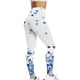 thumbnail image 2 of Gibobby Flare Leggings Mallas de cintura alta para mujer, con estampado paral Día para San Valentín, pantalones para compresión de yoga, correr, Fitness, mallas de cintura alta（Azul， S), 2 of 4