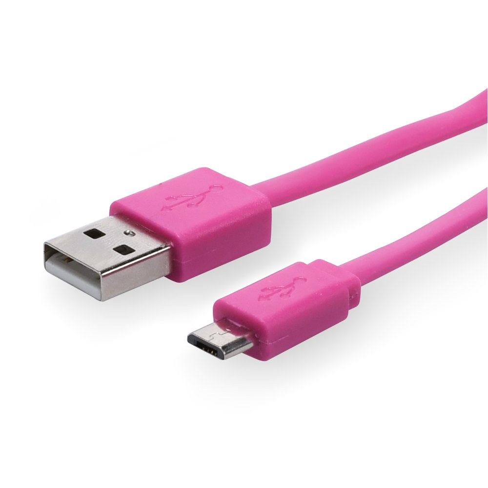 Onn Micro USB Cable 3.5', Pink