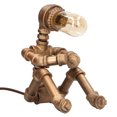 thumbnail image 4 of Pipe Robot Lamp, High Temperature Paint Robot Shape Robot Table Lamp Retro Cute  For Office For Coffee Shop EU Plug 220V, 4 of 8