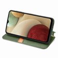 thumbnail image 2 of Case for Samsung Galaxy A12 Flip Cover Wallet Flip Cover Magnetic Protective - Green, 2 of 5